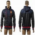 2015 Barcelona dark blue Windrunner Jacket