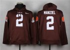 Nike Nike Cleveland Browns 2 Manziel Brown nfl Hooded Sweatshirt