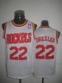 Houston Rockets DREXLER 22# white nba basketball jerseys