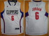 Los Angeles Clippers #6 Deandre Jordan white New NBA Jerseys