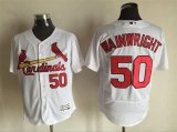 2016 St.Louis Cardinals #50 Adam Wainwright white Flexbase Authentic Collection Jersey