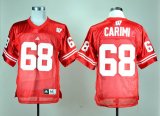 Adidas Wisconsin Badgers Gabe Carimi 68 Red College Football Jersey