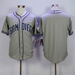 2016 San Diego Padres blank Dark gray mlb Jerseys