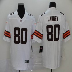 Cleveland Browns #80 Jarvis Landry white Nike Color Rush Limited Jersey-BD