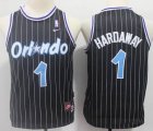 Youth Orlando Magic #1 Tracy Mcgrady Black NBA Jerseys-S8