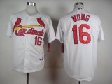 St. Louis Cardinals Kolten Wong #16 white mlb baseball jersey