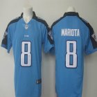 Men Tennessee Titans #8 Marcus Mariota Nike blue Color Rush Limited Jersey