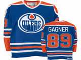 NHL Jerseys Edmonton Oilers #89 GAGNER Blue CCM