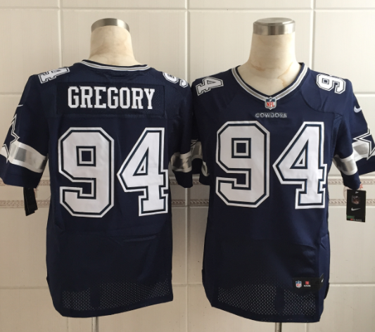 Nike Cowboys #94 Randy Gregory dark blue nfl Children Jerseys